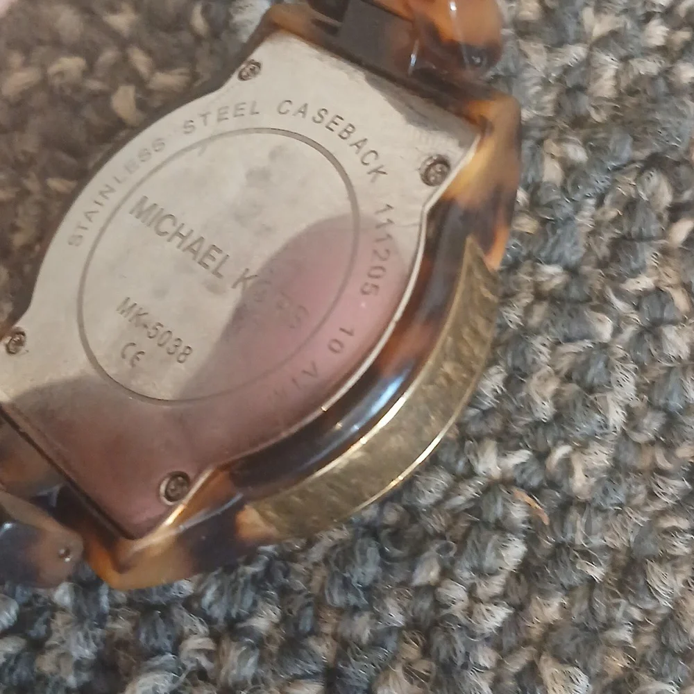 Michael Kors Tortoise Shell Watch MK 5038 Womens Watch